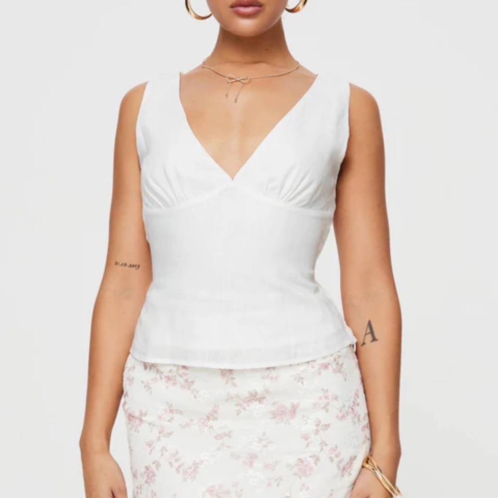 Solandria Top White | Princess Polly
